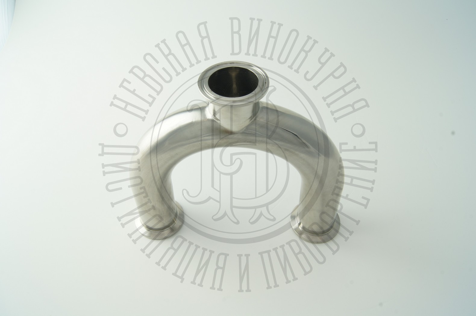Тройник Y-образный под кламп-соединение 2 дюйма > 2 дюйма / 2 дюйма, нержавейка