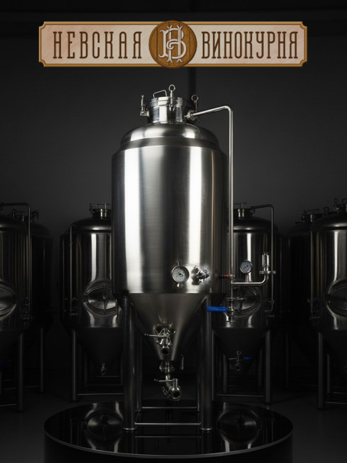 ЦКТ 200 литров с рубашкой, термоизоляцией и группой безопасности, нержавейка