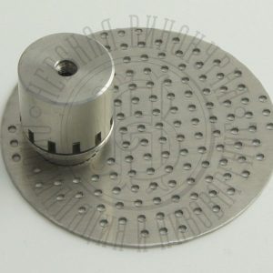 Тарелка 3 дюйма, тарелка для колонны, перфорированная с переливным колпачком, нержавейка