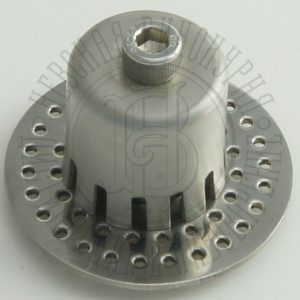 Тарелка 2 дюйма, тарелка для колонны, нержавейка, колпачковая (1 колпачок)