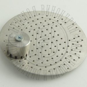 Тарелка 4 дюйма, тарелка для колонны, перфорированная с переливным колпачком, нержавейка