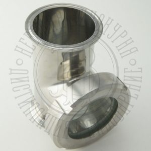 Этаж флейты под кламп-соединение 3 дюйма > 3 дюйма, со смотровым окном, нержавейка