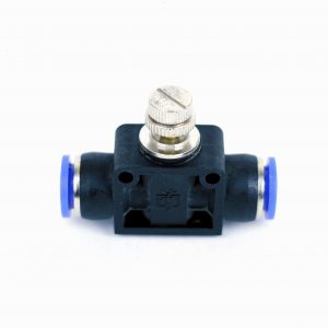 Фитинг-быстросъем "КРАН тонкой настройки" для шланга d 12 мм, пластик