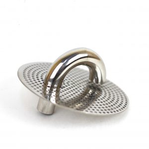 Тарелка 3 дюйма, тарелка для колонны, перфорированная, нержавейка, с переливом