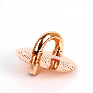 Тарелка 4 дюйма, тарелка для колонны, перфорированная, медная, с переливом