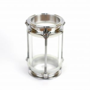 Диоптр/этаж стеклянный 3 дюйма D-91 под кламп-соединение облегченный, нержавейка