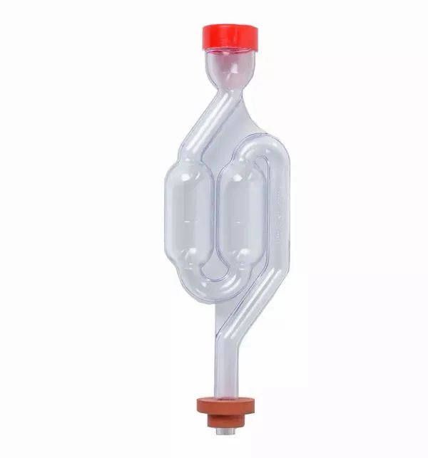 Гидрозатвор двухкамерный S-образный в сборе с резиновым уплотнителем