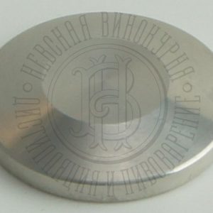 Заглушка под кламп-соединение 1,5 дюйма, нержавейка