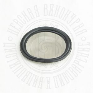 Силиконовая прокладка под кламп-соединение 1,5 дюйма с сеткой из нержавейки