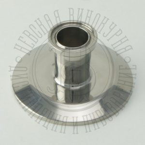 Переходник ПЛОСКИЙ под кламп-соединение 1,5 дюйма > 3/4 дюйма