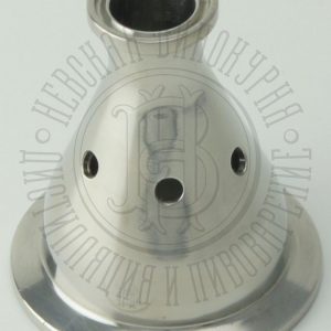 Переходник ОВАЛ под кламп-соединение 2 дюйма > 3/4 дюйма (соединение с атмосферой)