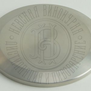 Заглушка под кламп-соединение 2,5 дюйма, нержавейка