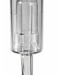 Гидрозатвор трехкамерный с резиновым уплотнителем