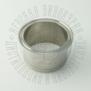 Патрубок, штуцер приварной под кламп-соединение 3 дюйма, 42 мм, нержавейка