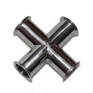 Труба соединитель,Х-образная, 2 дюйма, царга, нержавейка
