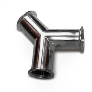 Тройник Y-образный под кламп-соединение 2 дюйма, нержавейка