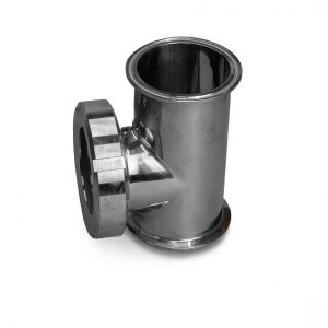 Этаж флейты под кламп-соединение 4 дюйма > 4 дюйма, со смотровым окном, нержавейка