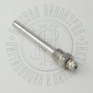 Гильза под термодатчик с сальником, резьба 1/2" NPT внешняя, 100 мм