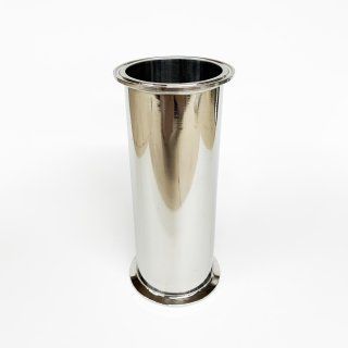 Царга под кламп-соединение 3 дюйма, 200 мм, нержавеющая сталь AISI 304