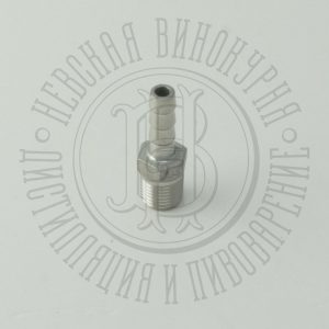 Переходник ёлочка 1/2, штуцер 10 мм