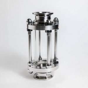 Диоптр/этаж стеклянный 1.5 дюйма D-50,5 под кламп-соединение, нержавейка