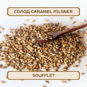 Солод "Caramel Pilsner" Soufflet, 1 кг, без помола