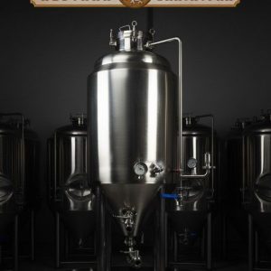 Цилиндро-конический танк, ферментор, цкт 200 литров с рубашкой, термоизоляцией и группой безопасности, нержавейка